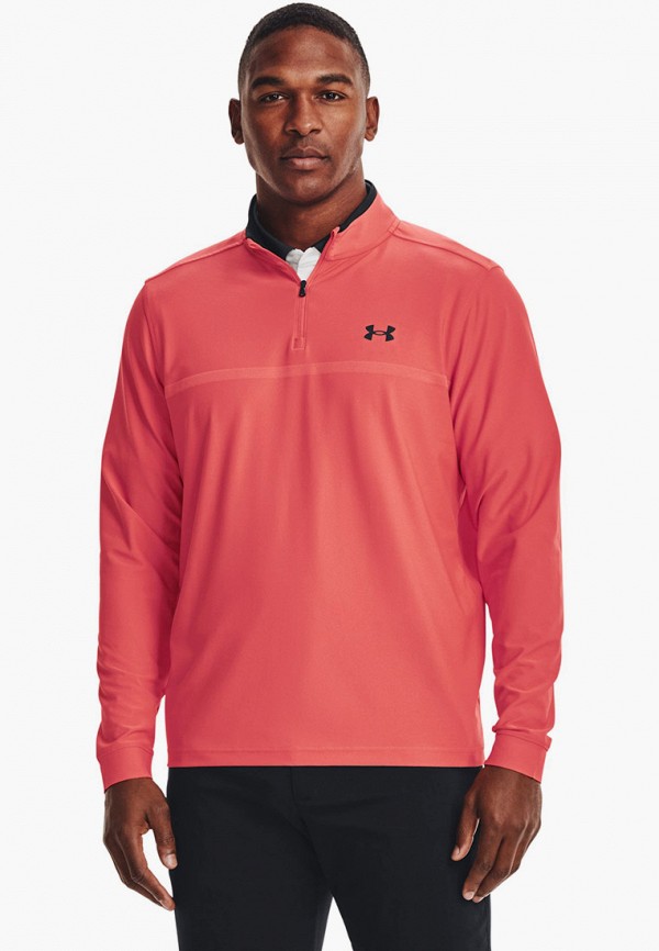 

Лонгслив спортивный Under Armour, Коралловый, UA Playoff 2.0 1/4 Zip