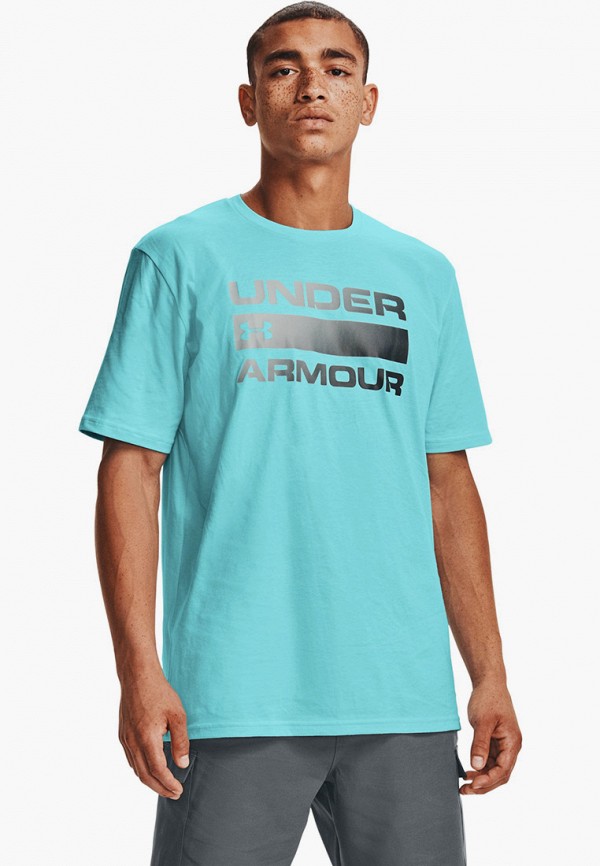 

Футболка Under Armour, Голубой, UA TEAM ISSUE WORDMARK SS
