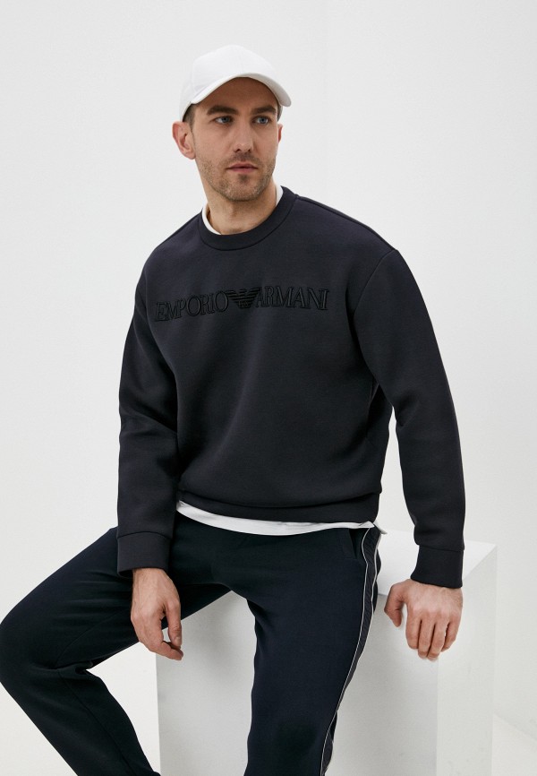 

Свитшот Emporio Armani, Синий