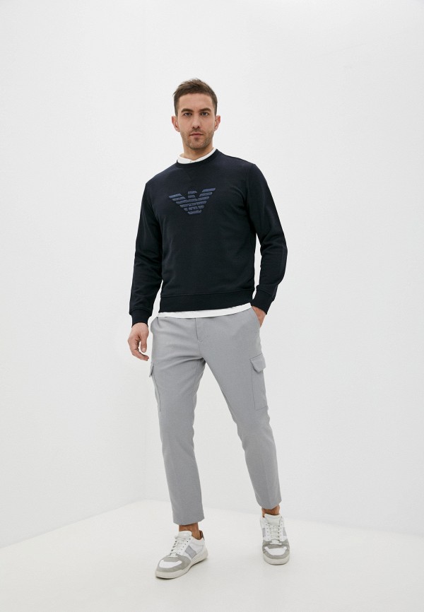 

Свитшот Emporio Armani, Синий