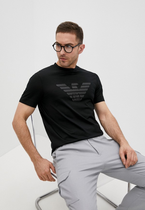 

Футболка Emporio Armani, Черный, Emporio Armani RTLAAD691801