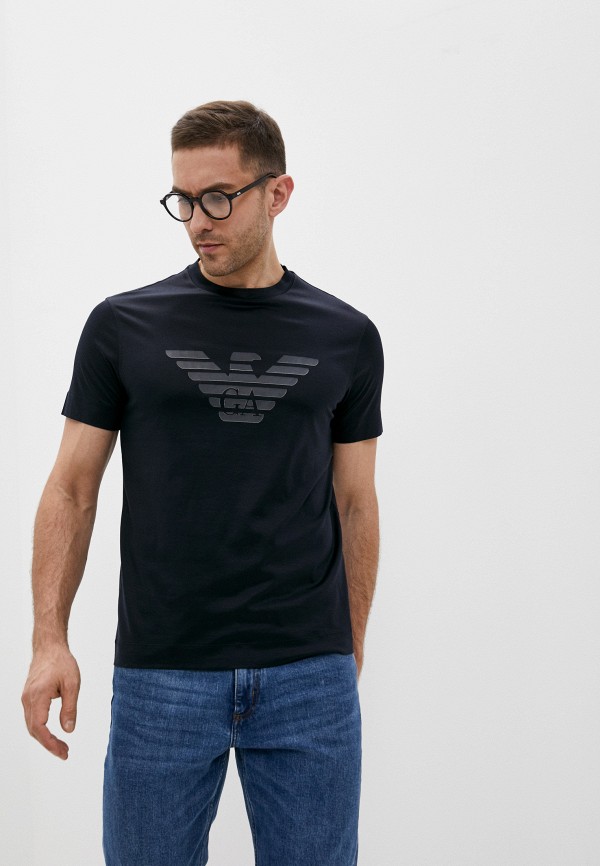 

Футболка Emporio Armani, Синий, Emporio Armani RTLAAD691901