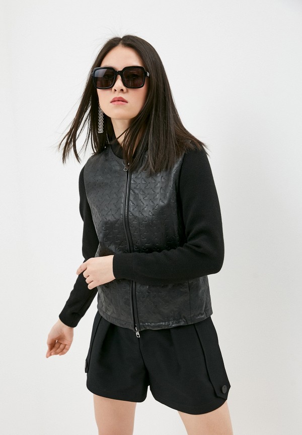 фото Куртка кожаная emporio armani