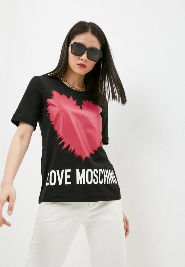 

Футболка Love Moschino, Черный