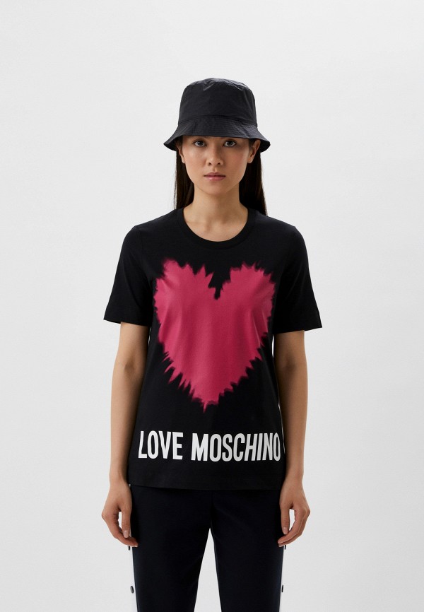 

Футболка Love Moschino, Черный