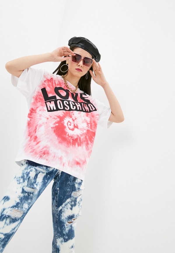 

Футболка Love Moschino, Белый