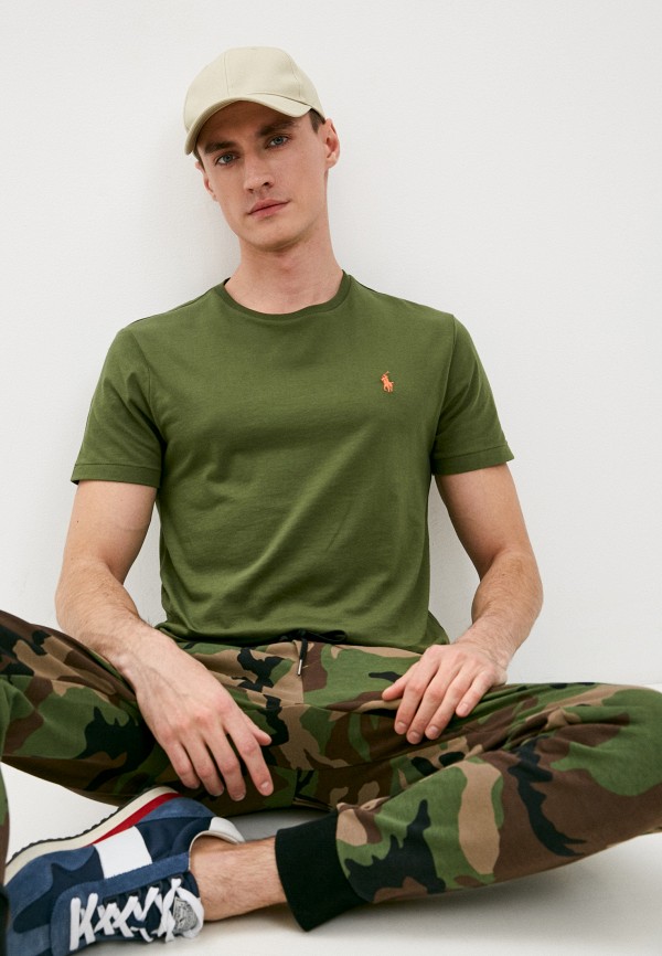 

Футболка Polo Ralph Lauren, Хаки, Polo Ralph Lauren RTLAAD711302
