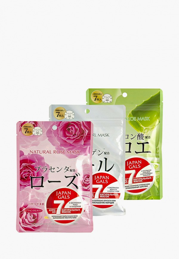 

Набор масок для лица Japan Gals, Прозрачный