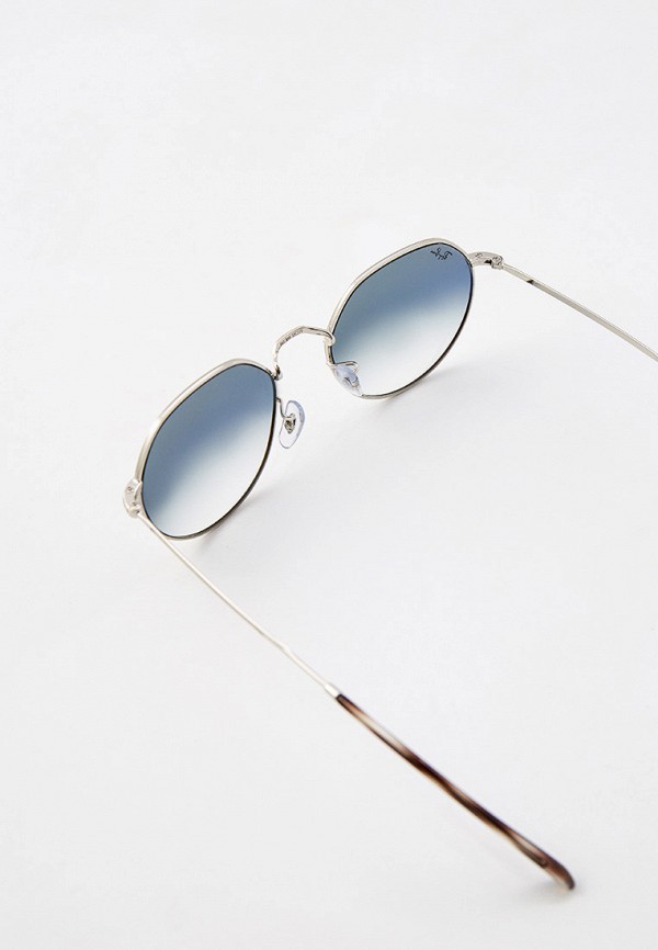 Очки солнцезащитные Ray-Ban® серебряный, размер 51, фото 3