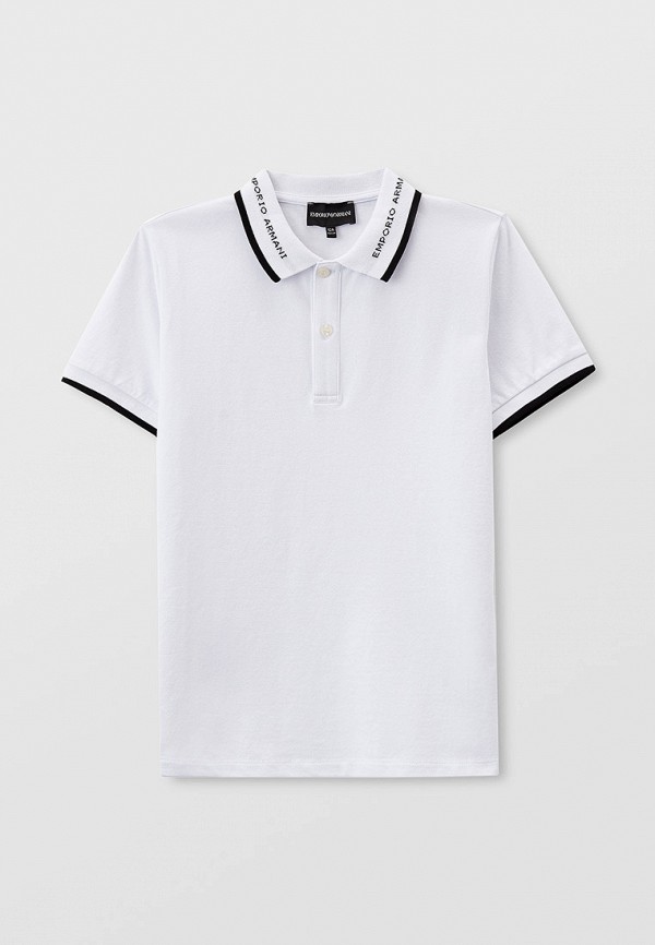 

Поло Emporio Armani, Белый