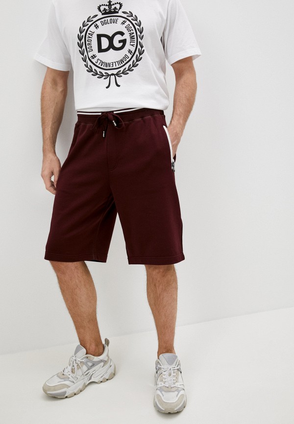 

Шорты спортивные Dolce&Gabbana, Бордовый