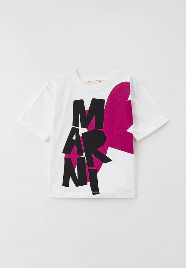 

Футболка Marni, Белый, Marni RTLAAD921901