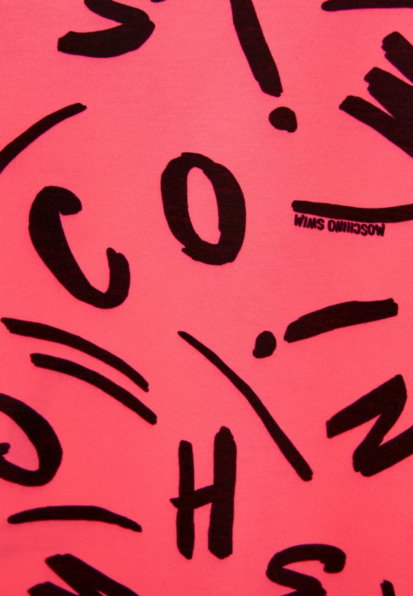 

Футболка Moschino Swim, Розовый