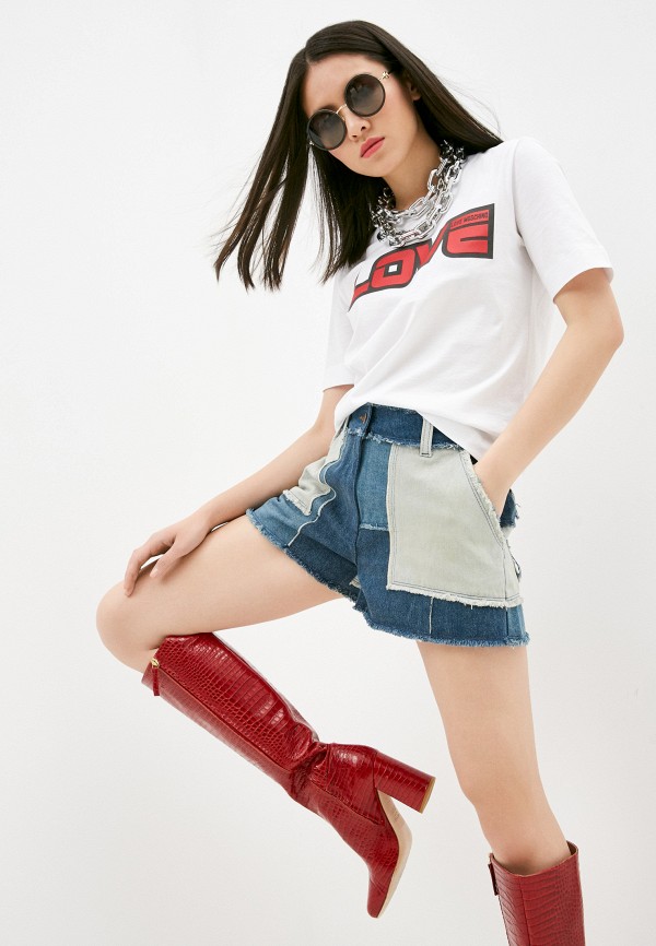 

Футболка Love Moschino, Белый