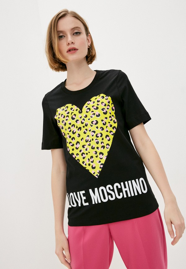 

Футболка Love Moschino, Черный