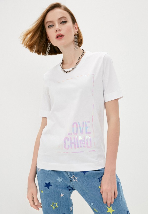 

Футболка Love Moschino, Белый