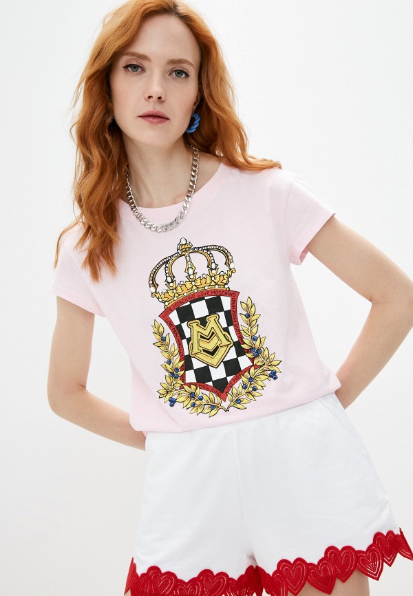 

Футболка Love Moschino, Розовый, Love Moschino RTLAAD965101