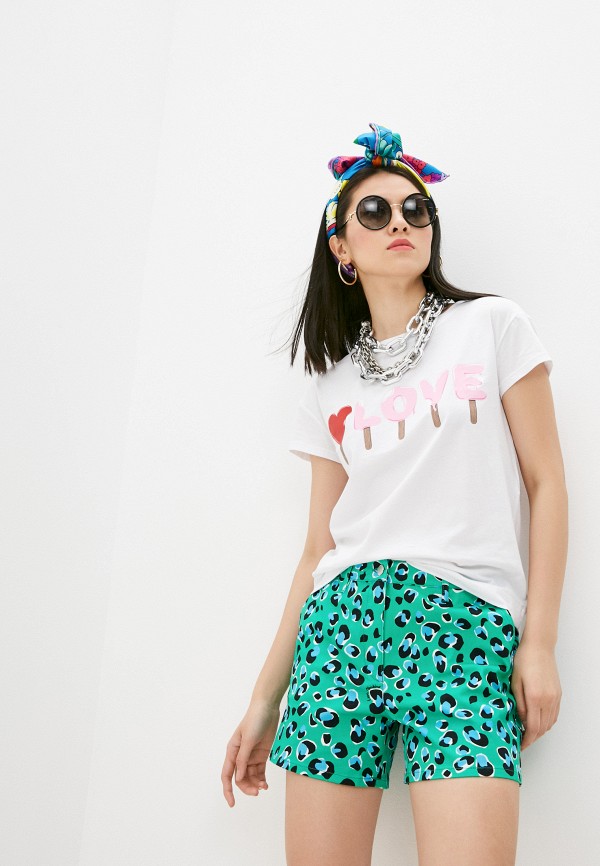 

Футболка Love Moschino, Белый, Love Moschino RTLAAD965401