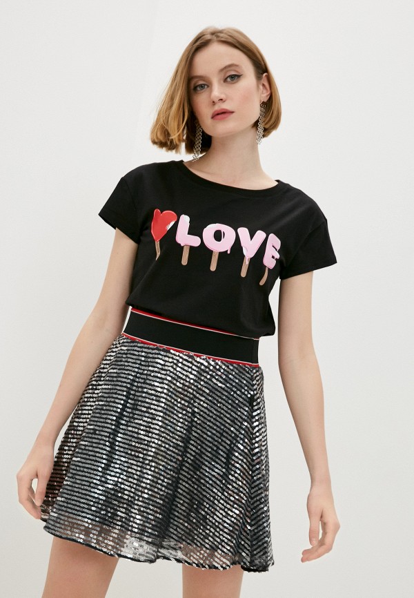 

Футболка Love Moschino, Черный