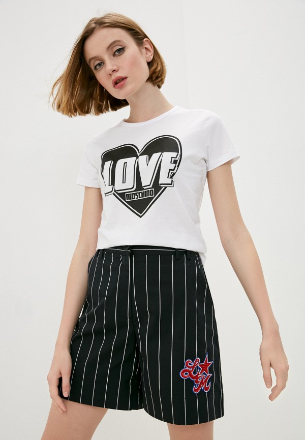 

Футболка Love Moschino, Белый