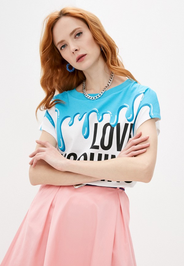 

Футболка Love Moschino, Белый