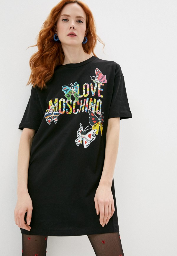 

Платье Love Moschino, Черный, Love Moschino RTLAAD967801
