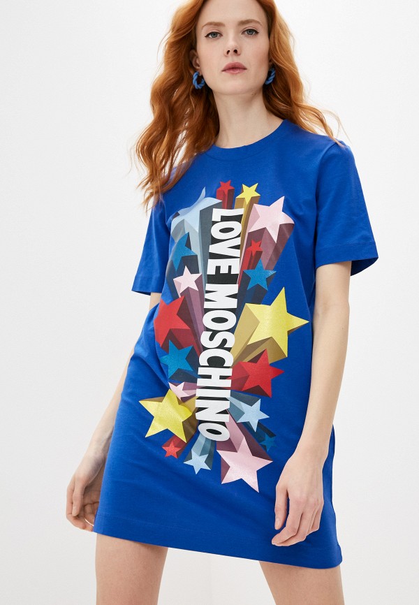

Платье Love Moschino, Синий