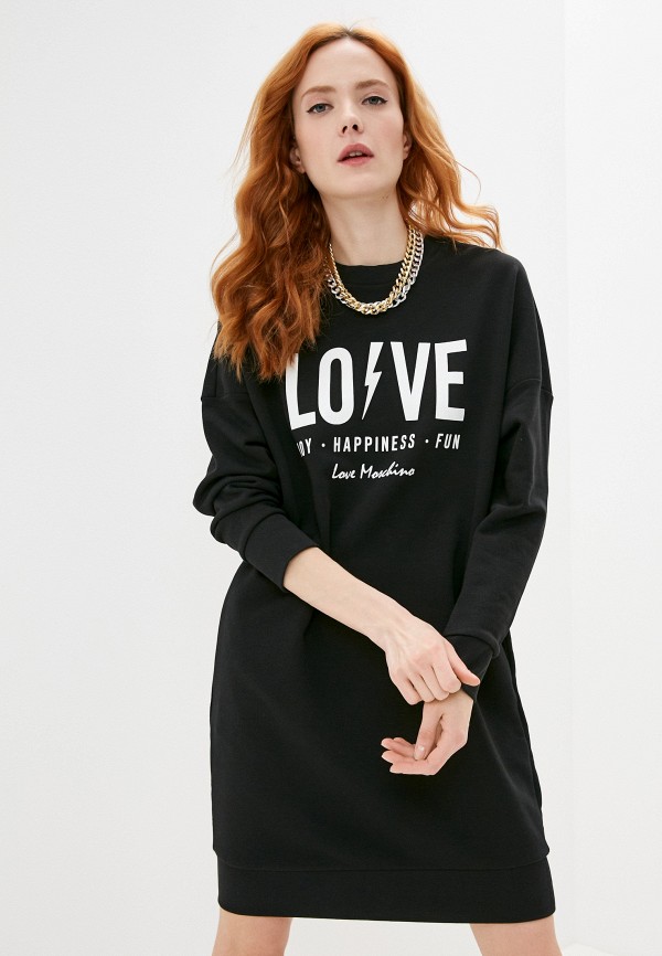

Платье Love Moschino, Черный