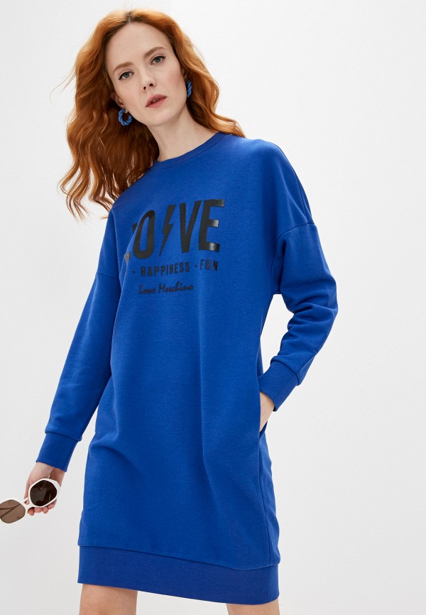 

Платье Love Moschino, Синий