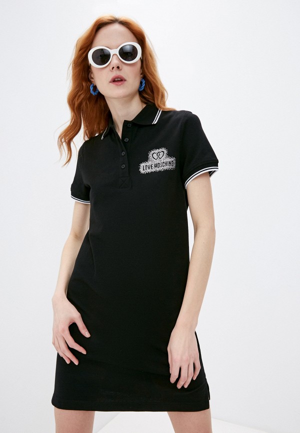 

Платье Love Moschino, Черный, Love Moschino RTLAAD970201