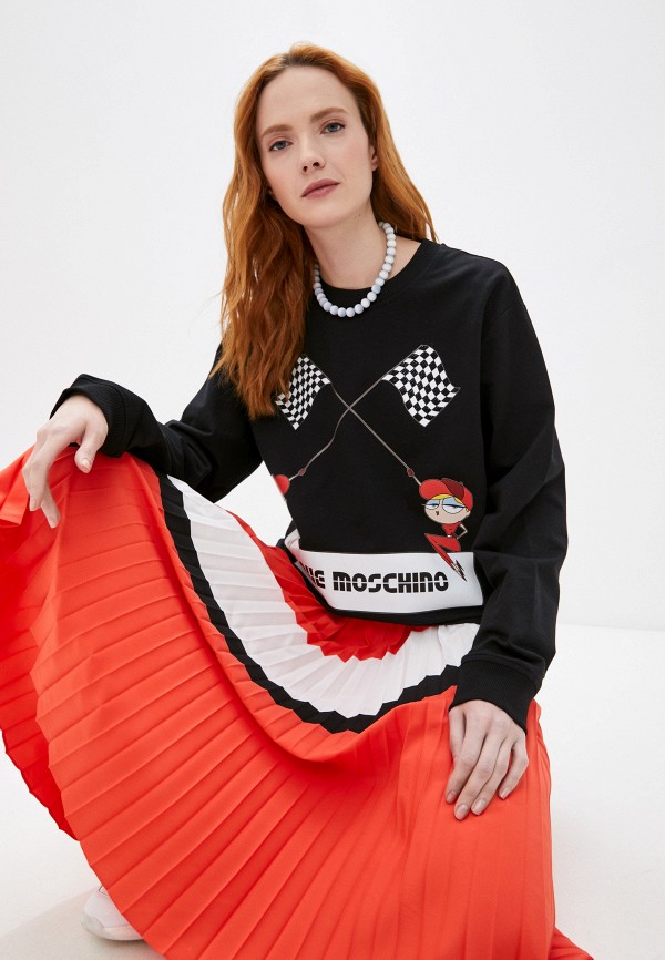 

Свитшот Love Moschino, Черный