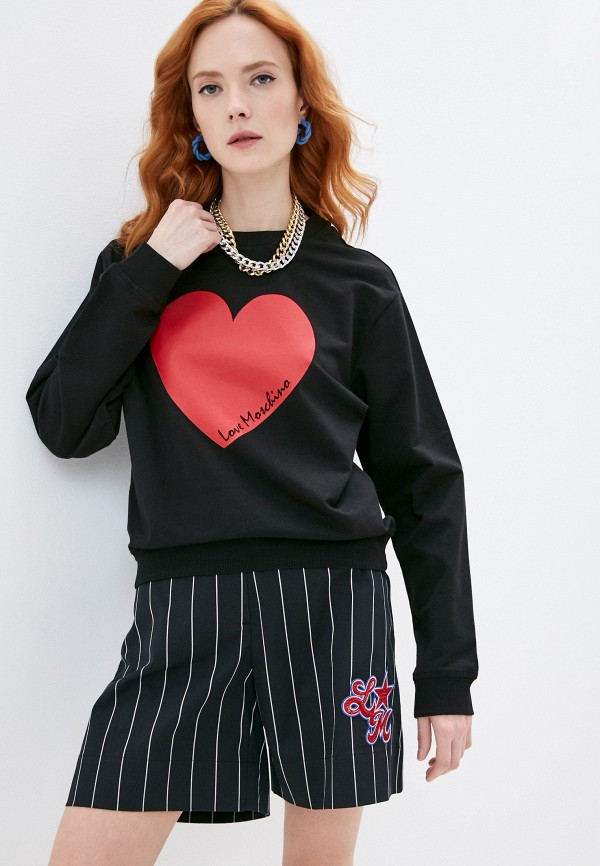

Свитшот Love Moschino, Черный