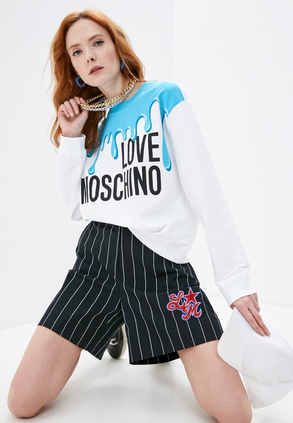 

Свитшот Love Moschino, Белый