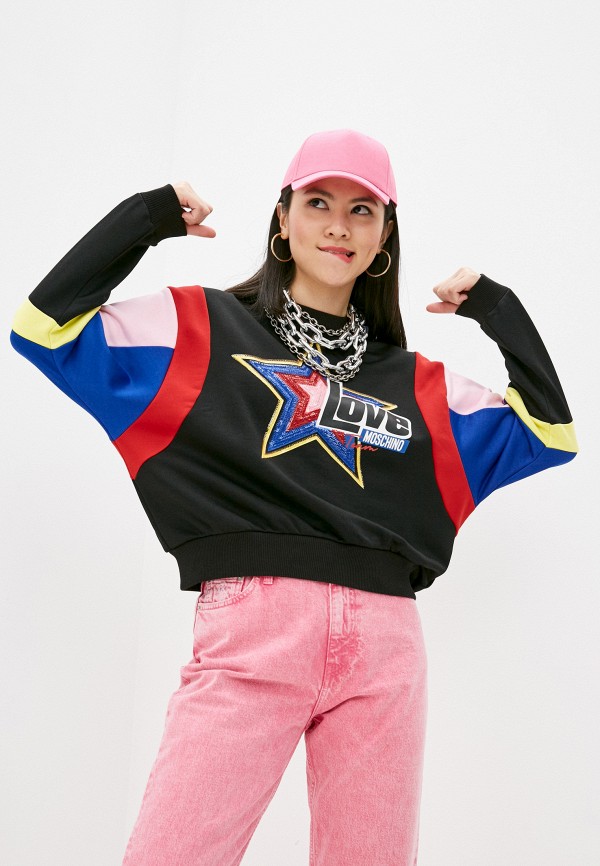 

Свитшот Love Moschino, Черный