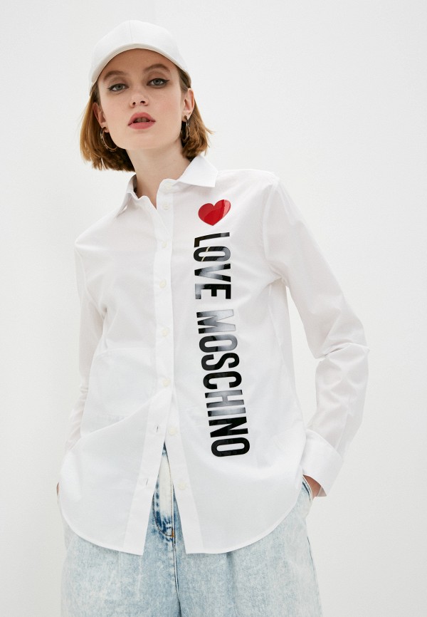 

Рубашка Love Moschino, Белый, Love Moschino RTLAAD971401