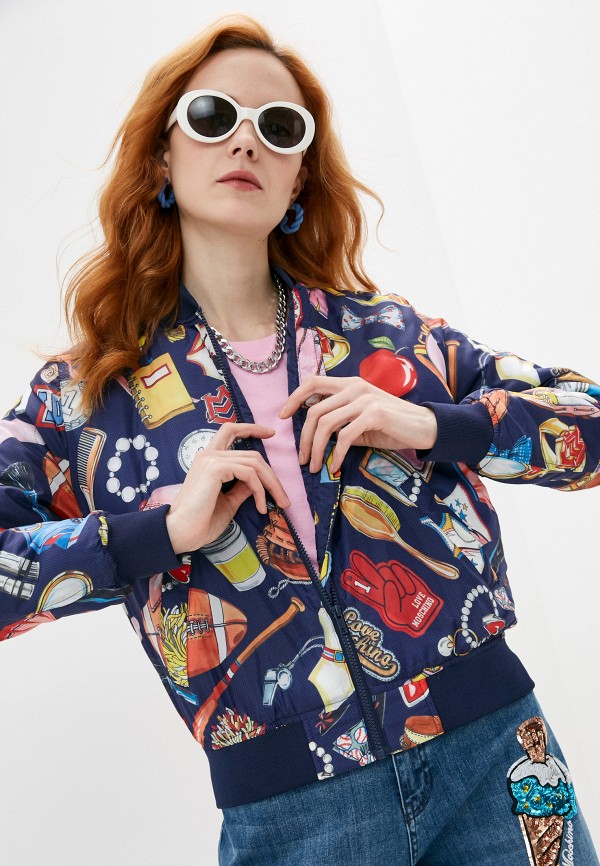 

Куртка утепленная Love Moschino, Разноцветный