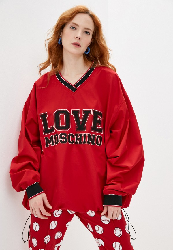 

Свитшот Love Moschino, Красный
