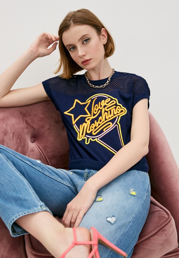 

Жилет Love Moschino, Синий