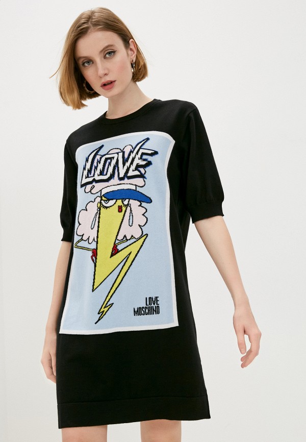 

Платье Love Moschino, Черный