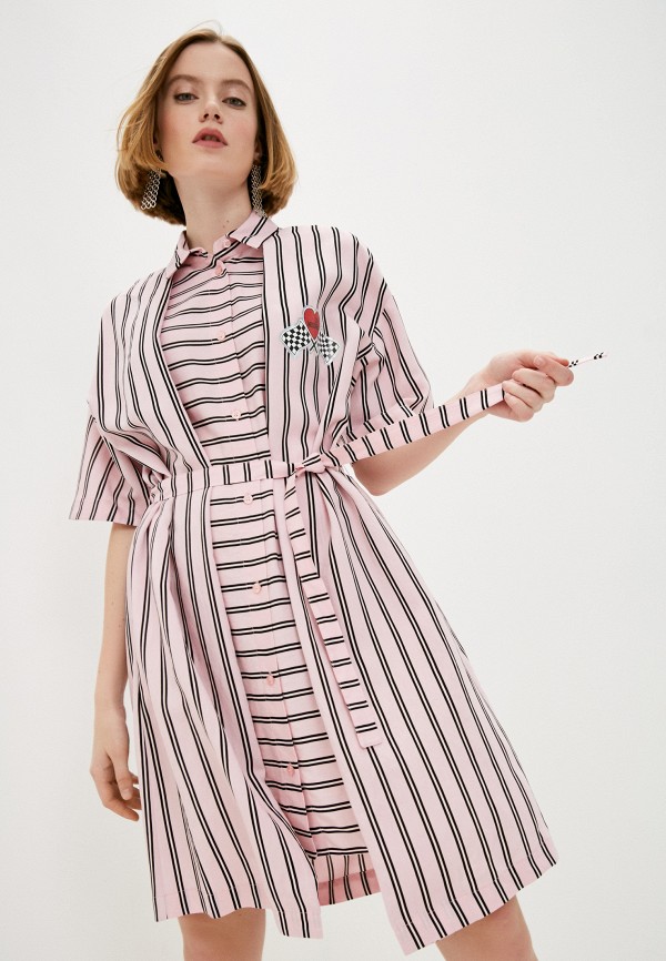 

Платье Love Moschino, Розовый, Love Moschino RTLAAD977601