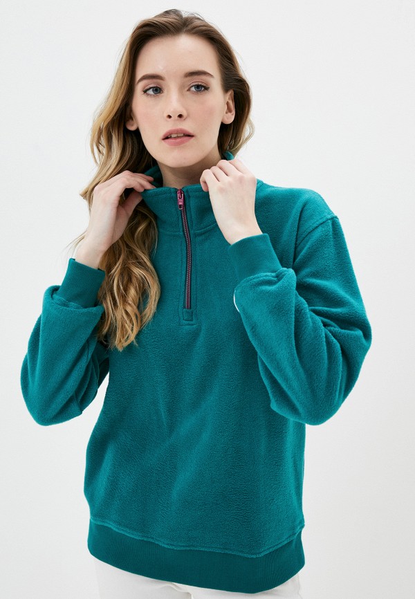 

Олимпийка Quiksilver, Бирюзовый, OGWNHALFZIPPOL