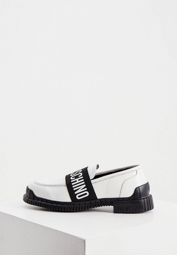 

Лоферы Love Moschino, Белый