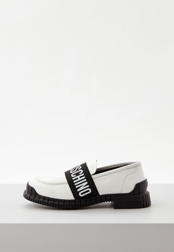 

Лоферы Love Moschino, Белый