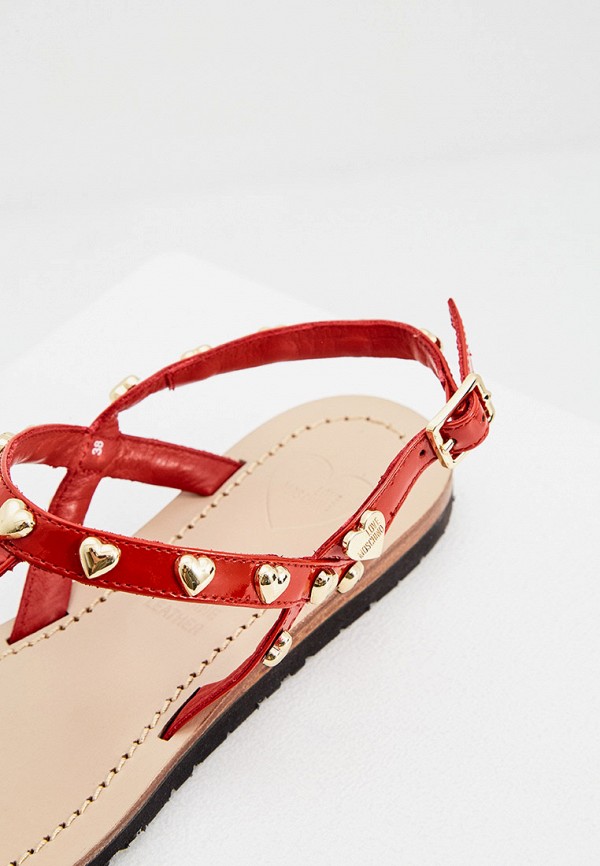 

Сандалии Love Moschino, Красный, Love Moschino RTLAAE053601
