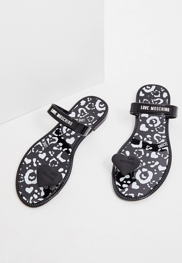 фото Сланцы love moschino