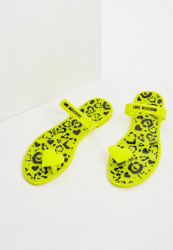 фото Сланцы love moschino