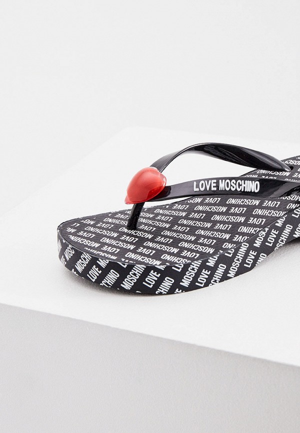 фото Сланцы love moschino