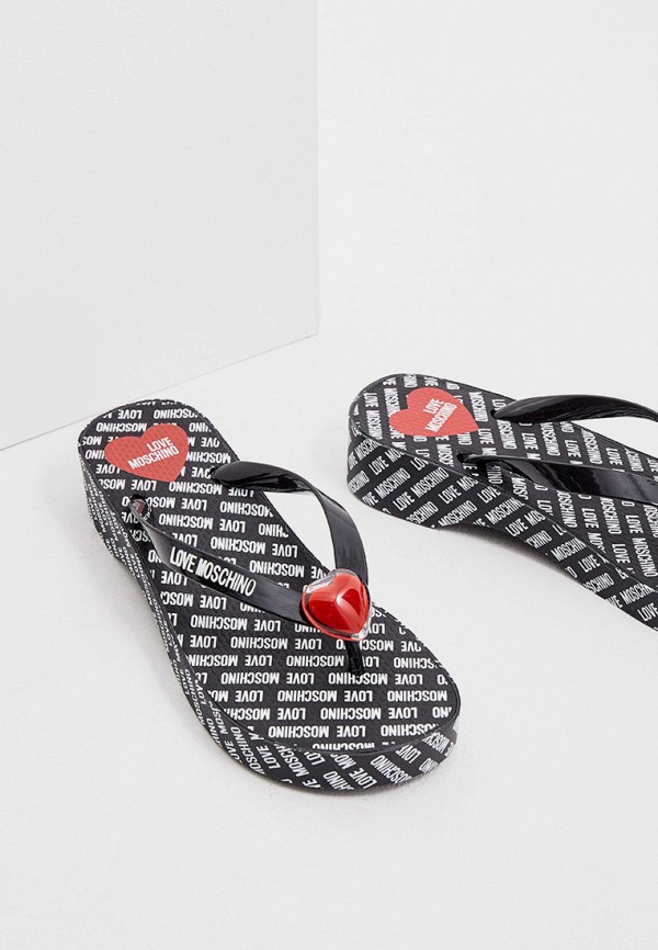 фото Сланцы love moschino