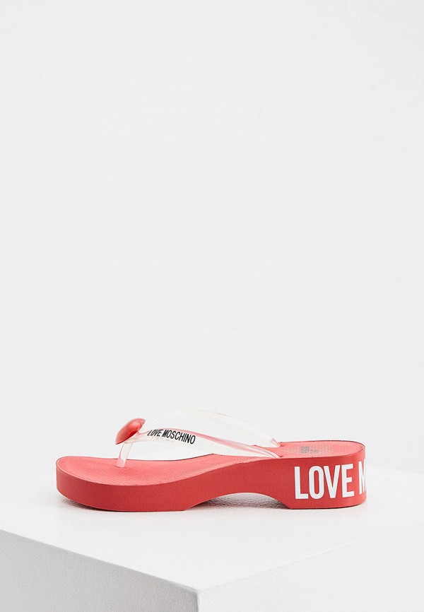 

Сланцы Love Moschino, Прозрачный