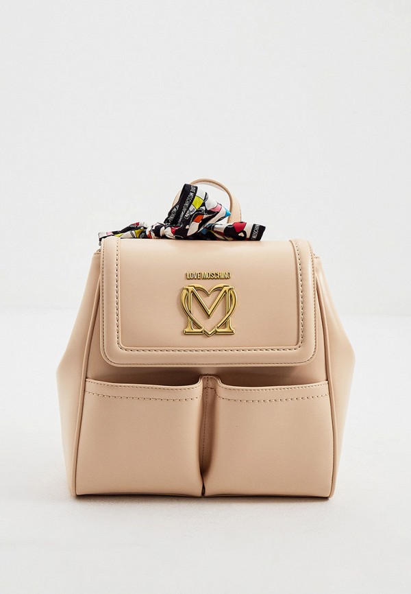 

Рюкзак Love Moschino, Бежевый